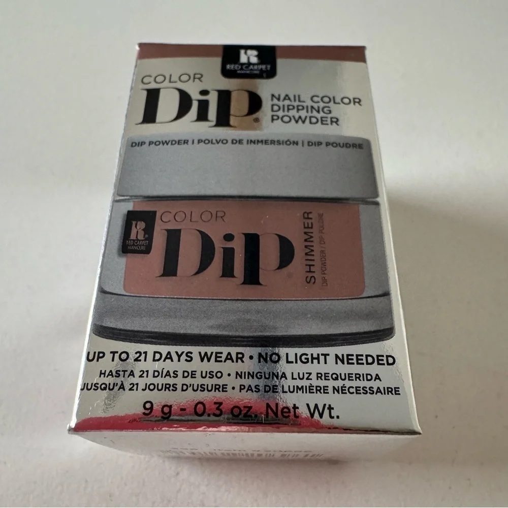 Ulta Beauty Red Carpet Nail Color Dip Rise All Day Pink Shimmer Dipping …